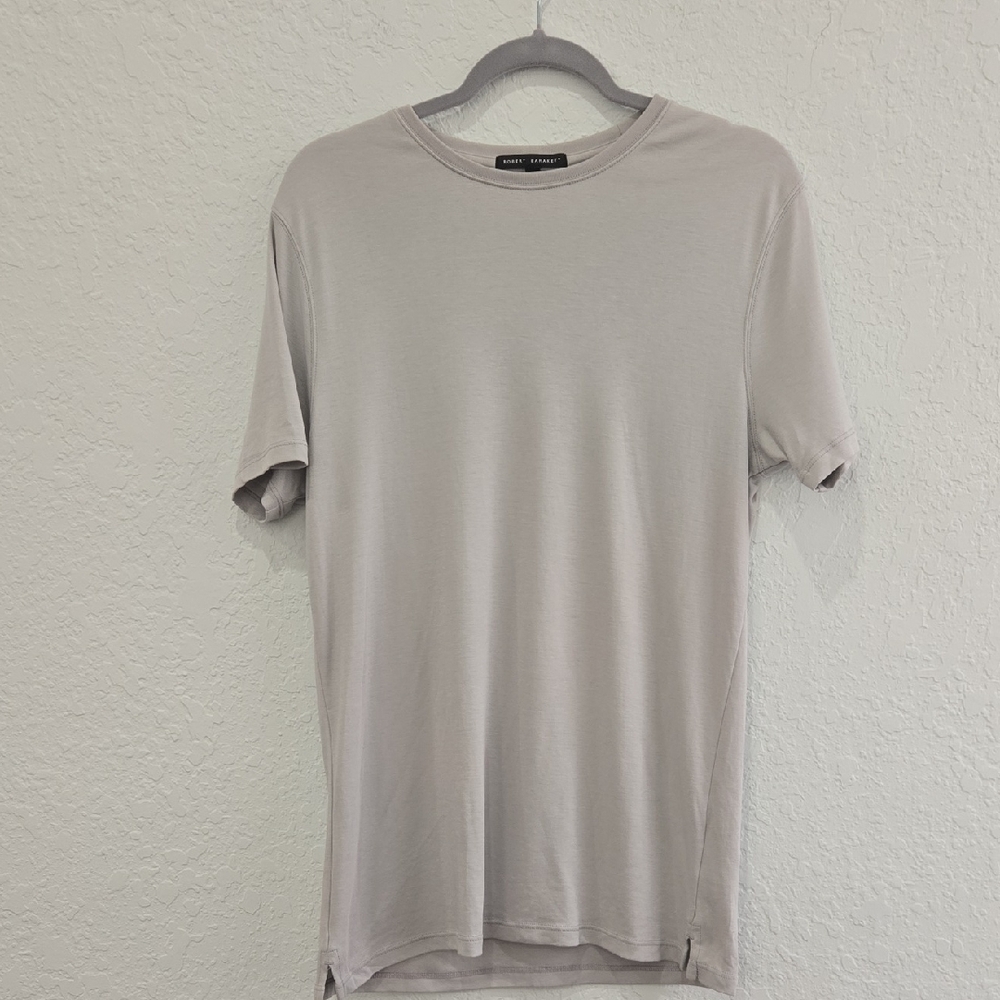 Robert Barakett Soft Gray Short Sleeve Tee